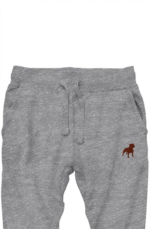 Light Gray Heathered Premium Joggers by Brown Dog