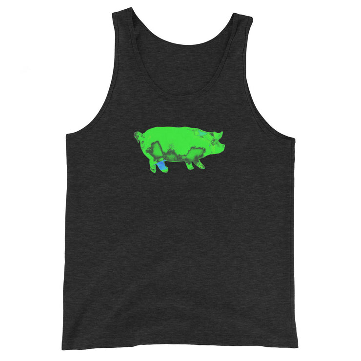 Neon Piggy Tank Top