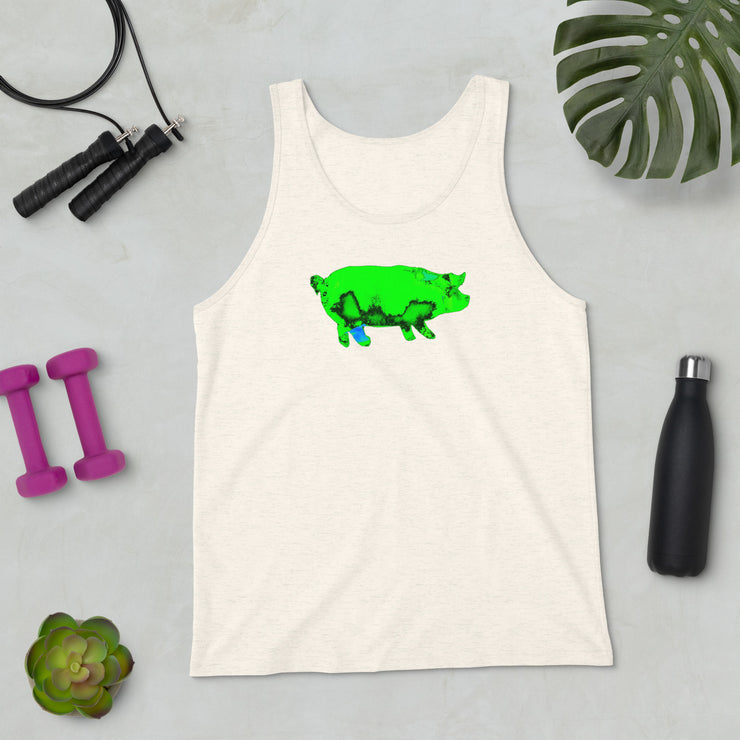 Neon Piggy Tank Top
