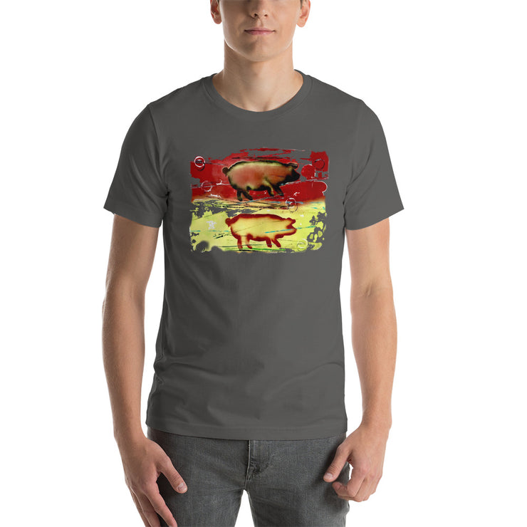 Two Piggies Art Tee