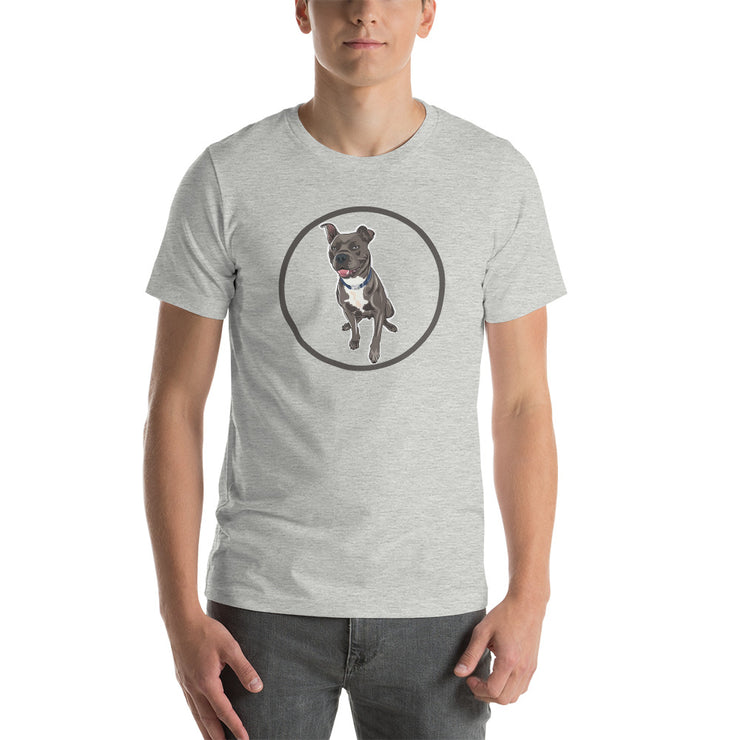 Pit bull Art T Shirt