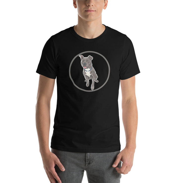 Pit bull Art T Shirt
