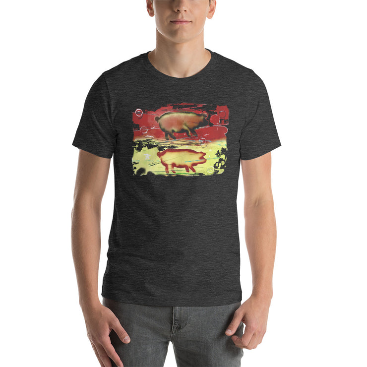 Two Piggies Art Tee