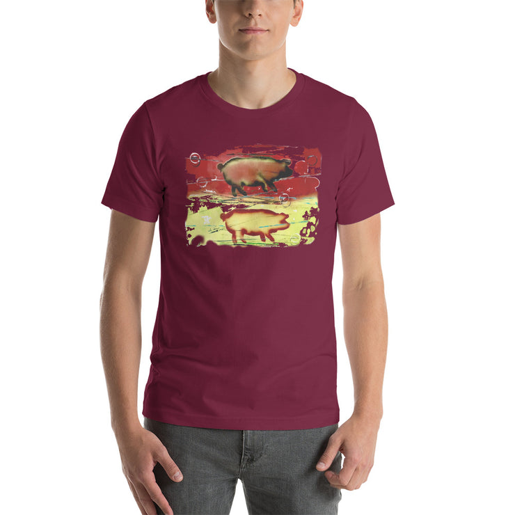 Two Piggies Art Tee